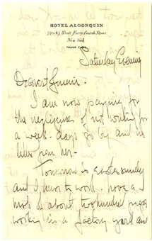 Victor Fleming Handwritten and Signed Letter - Director of "Gone With The Wind" and "The Wizard of Oz"